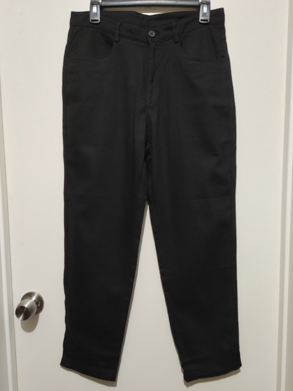 SHEIN Black Chinos Pants